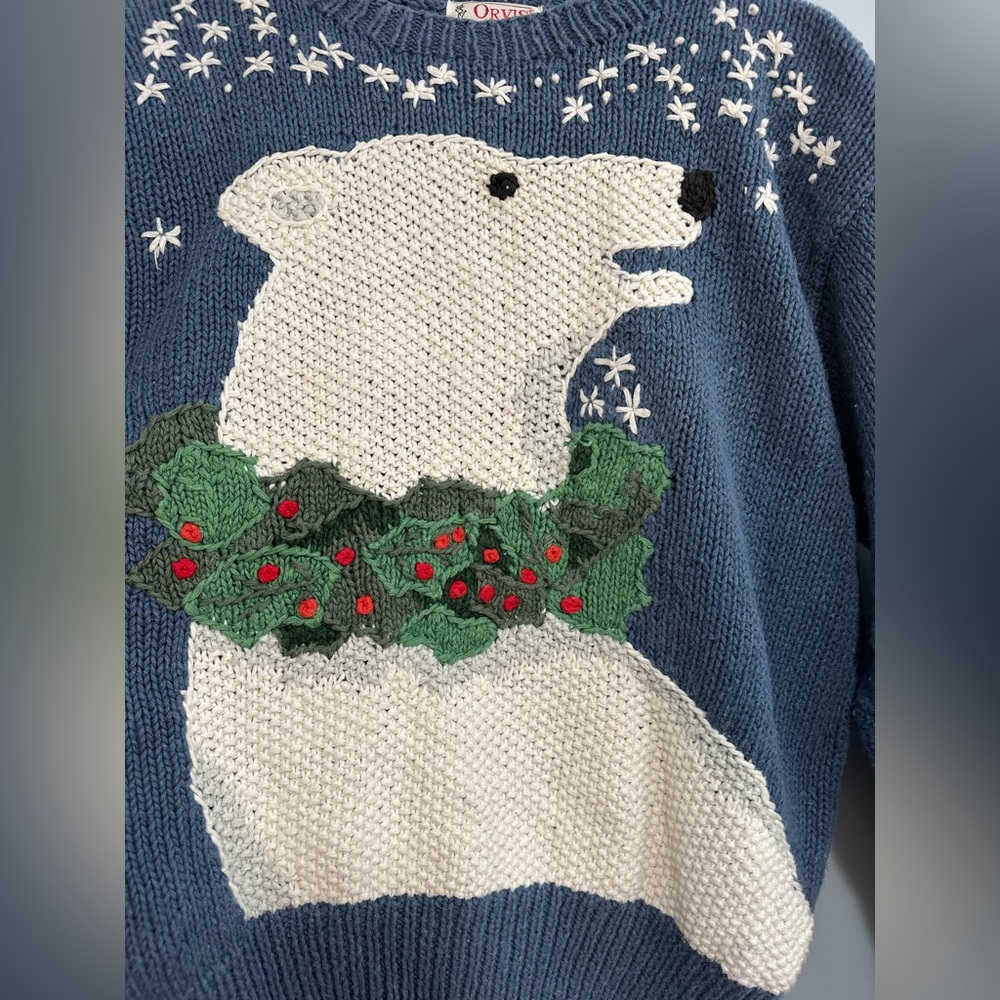 Vintage Polar Bear Sweater - Picture 2 of 9